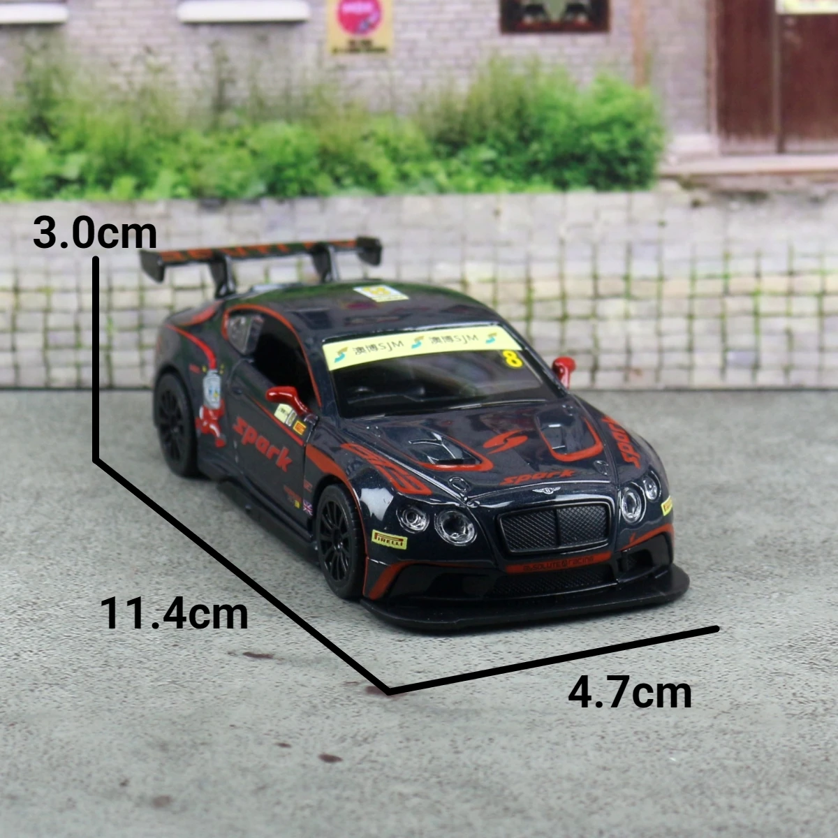 Bentley Continental GT3 Escala 1:43 CCA Aleación — imagen 2
