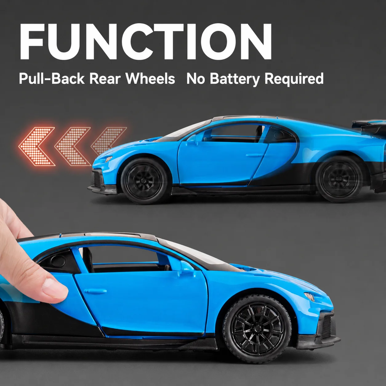 Bugatti Chiron GT Escala 1:32 — imagen 6