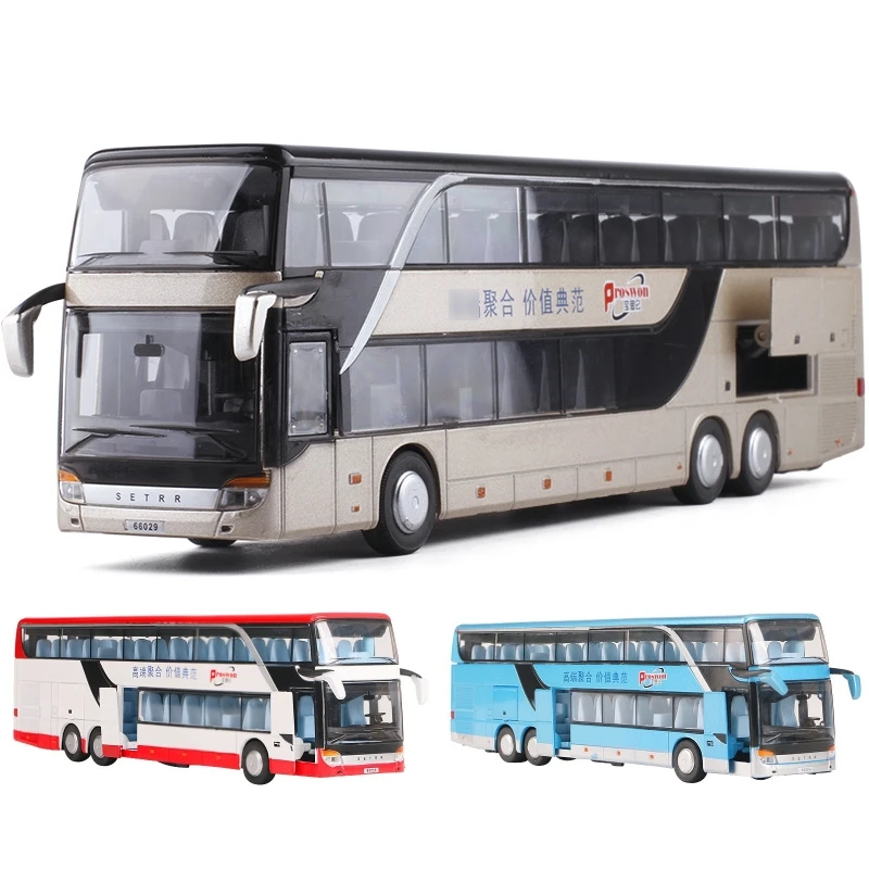 Autobús de Colección a Escala 1:50 Metal Fundido