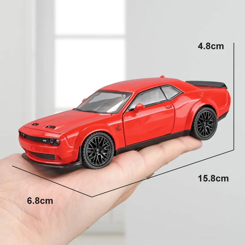 Dodge Challenger SRT Hellcat Escala 1:32 Metal — imagen 2