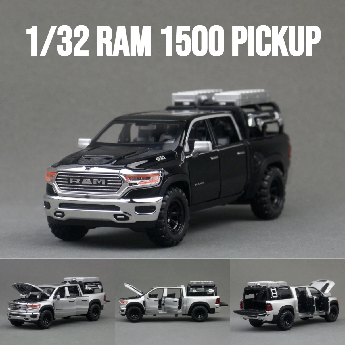 Dodge RAM 1500 Escala 1:32 Metal Fundido — imagen 1
