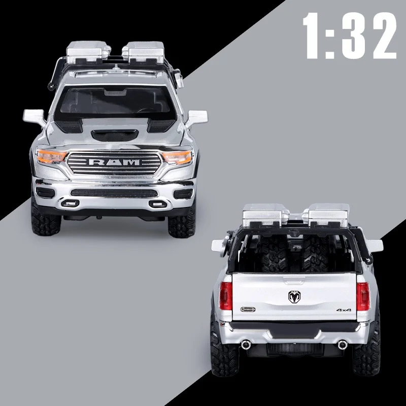 Dodge RAM 1500 Escala 1:32 Metal Fundido — imagen 6