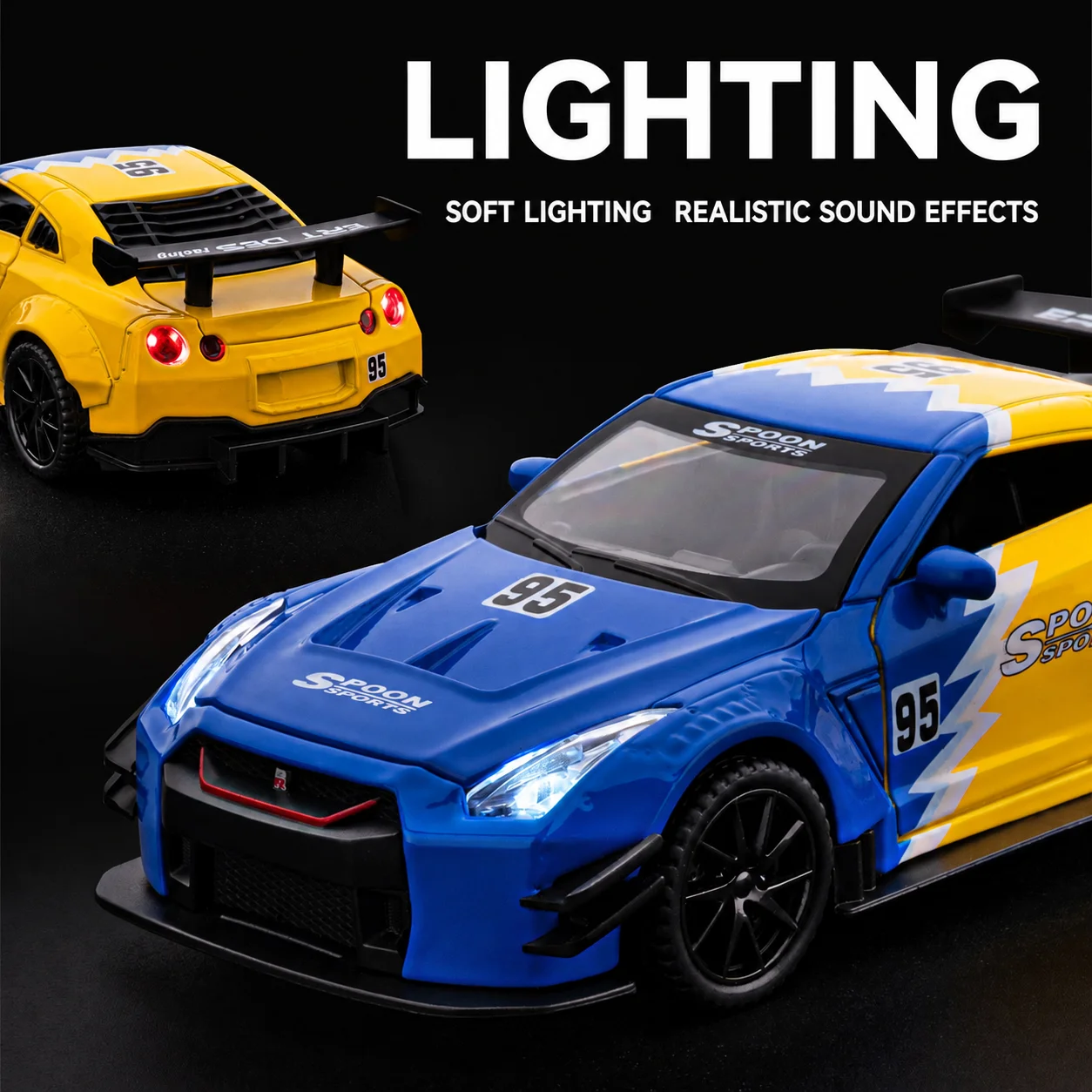 Nissan GTR R35 Nismo Escala 1:32 Aleación — imagen 5