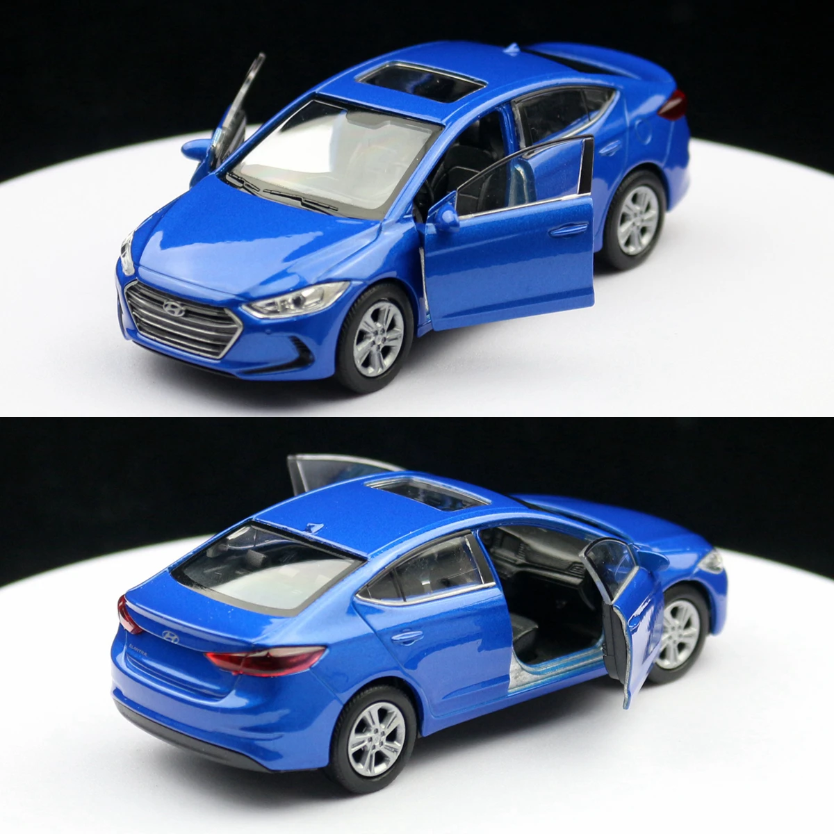 Welly Hyundai Elantra Escala 1:36 Metal Fundido — imagen 3