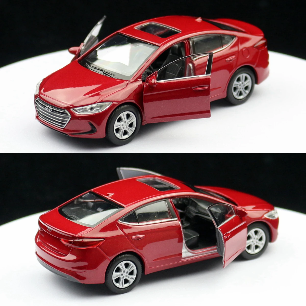 Welly Hyundai Elantra Escala 1:36 Metal Fundido — imagen 4