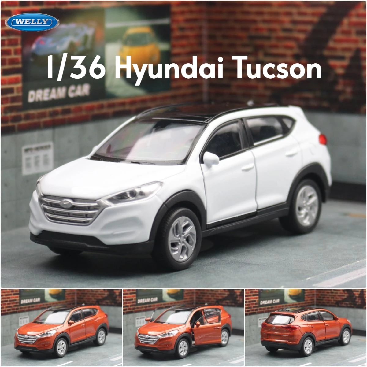 Welly Hyundai Tucson SUV Escala 1:36 — imagen 1