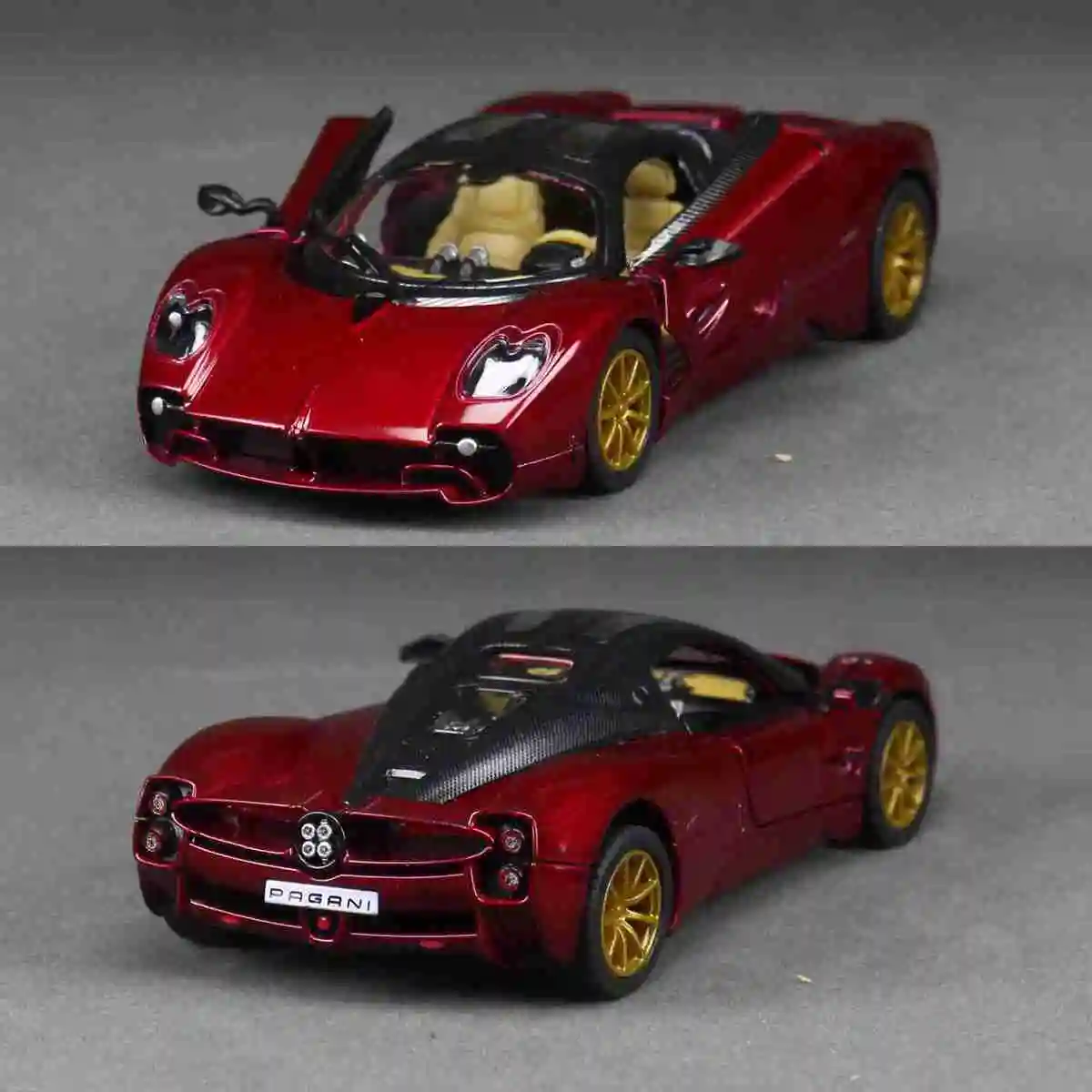 KiNSMART Pagani Utopia Coupé 1:36 Miniatura Metálica — imagen 6