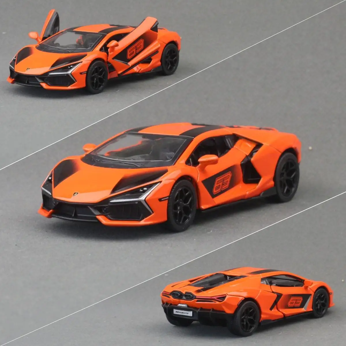 KiNSMART Lamborghini Revuelto Escala 1:38 — imagen 4