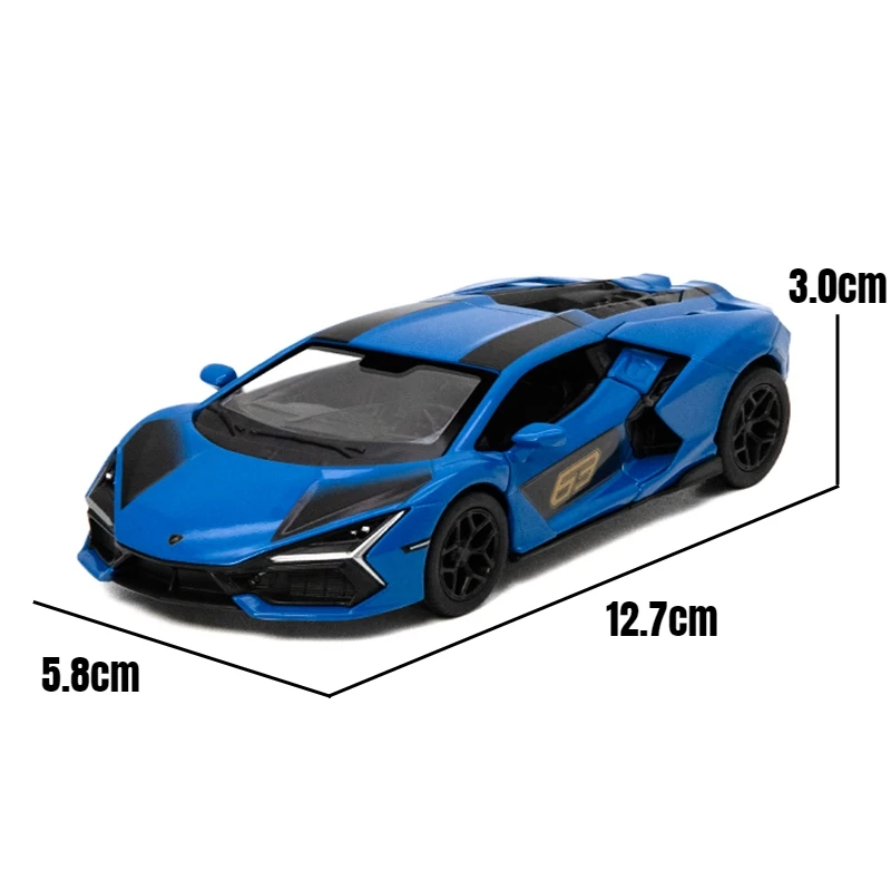KiNSMART Lamborghini Revuelto Escala 1:38 — imagen 6