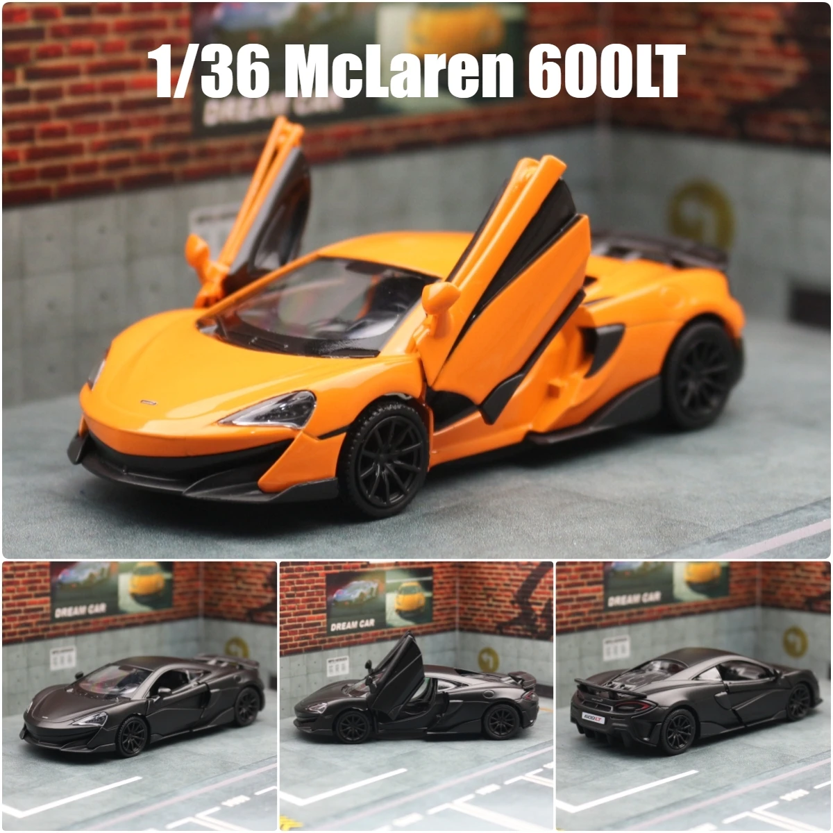 McLaren 600LT Miniatura 1:36 Fundido a Presión — imagen 1