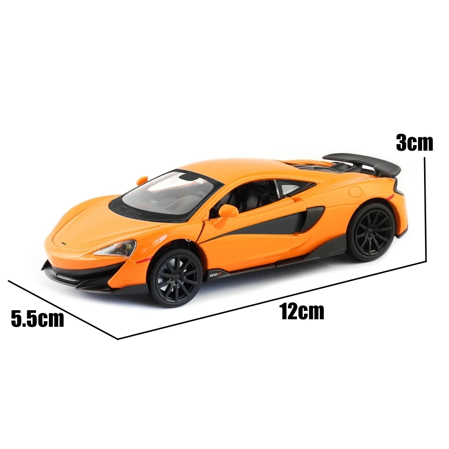 McLaren 600LT Miniatura 1:36 Fundido a Presión — imagen 6