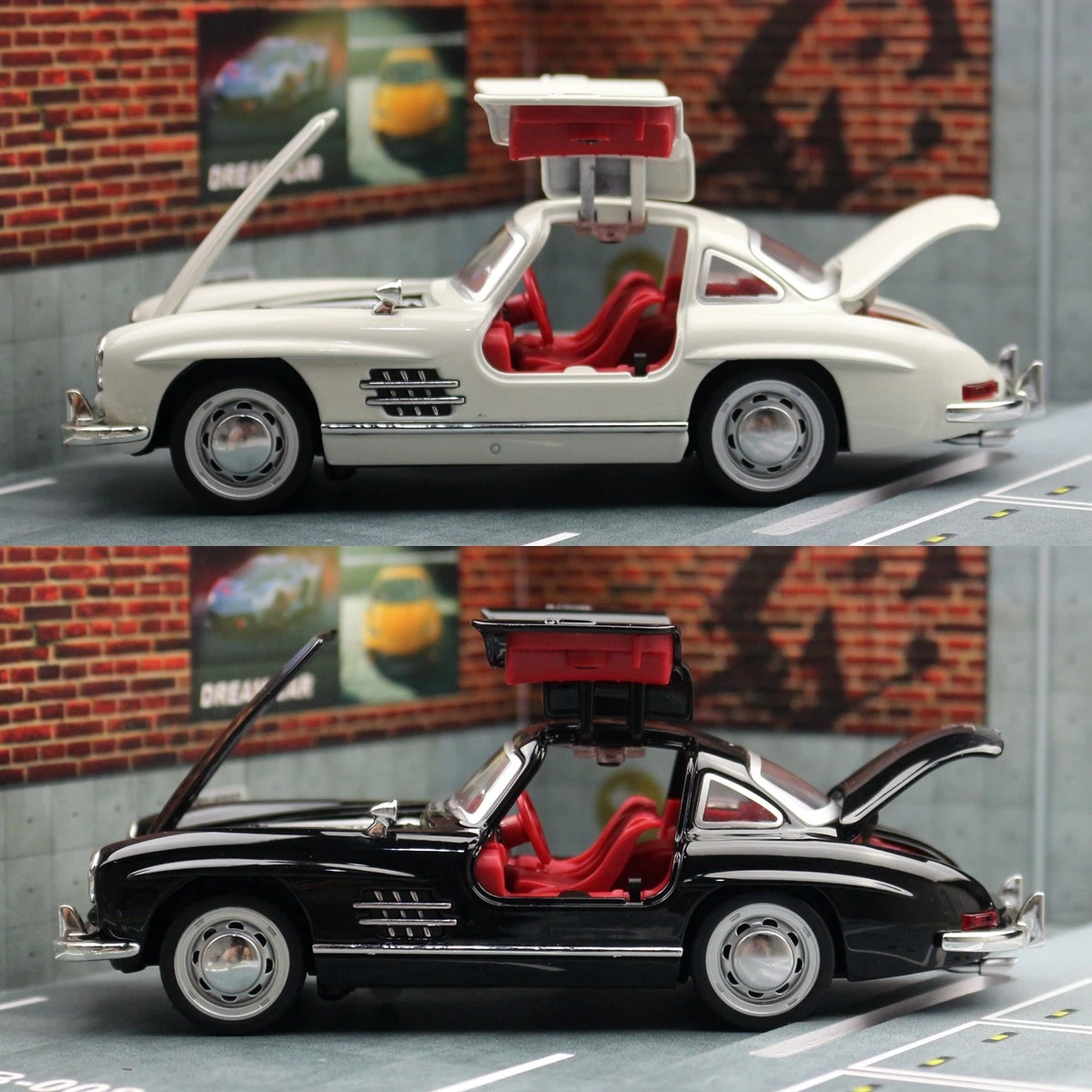 Mercedes-Benz 300SL Escala 1:32 Miniatura Metal — imagen 4