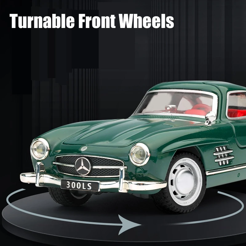 Mercedes-Benz 300SL Escala 1:32 Miniatura Metal — imagen 6