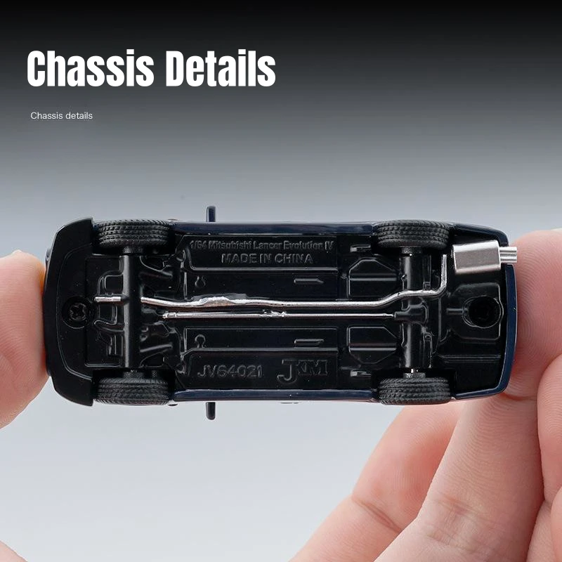 Mitsubishi Lancer Evolution EVO Miniatura 1:64 — imagen 4