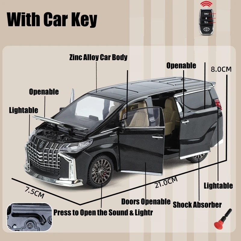Toyota Alphard MPV a Escala 1:24 — imagen 2