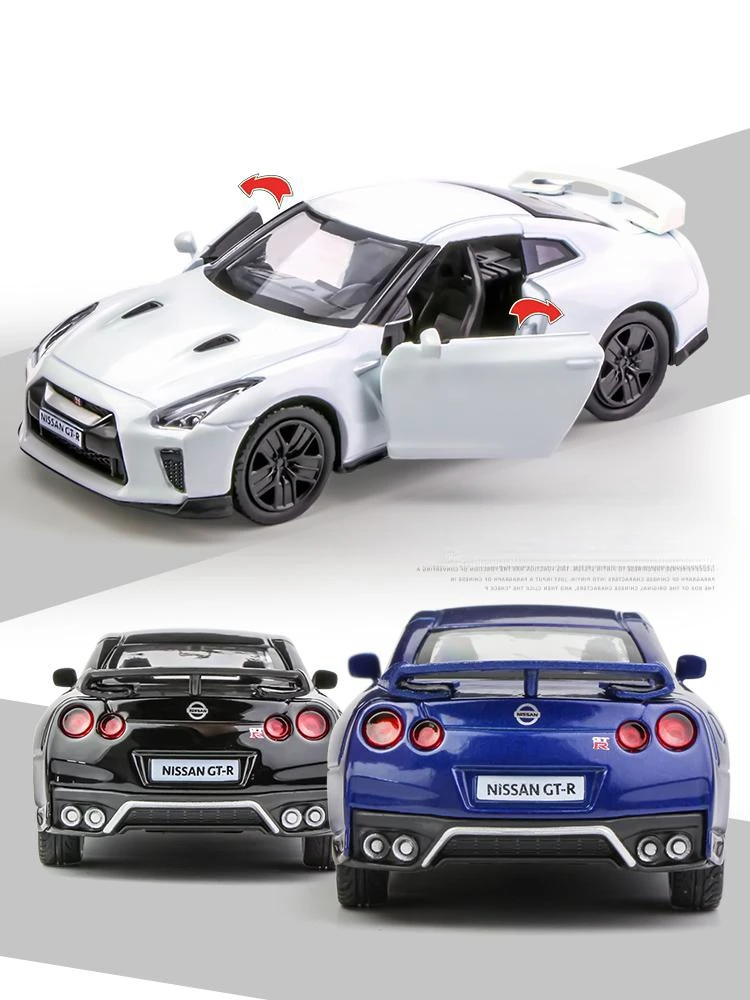 Nissan Skyline GTR R34 Miniatura 1:36 Diecast — imagen 4