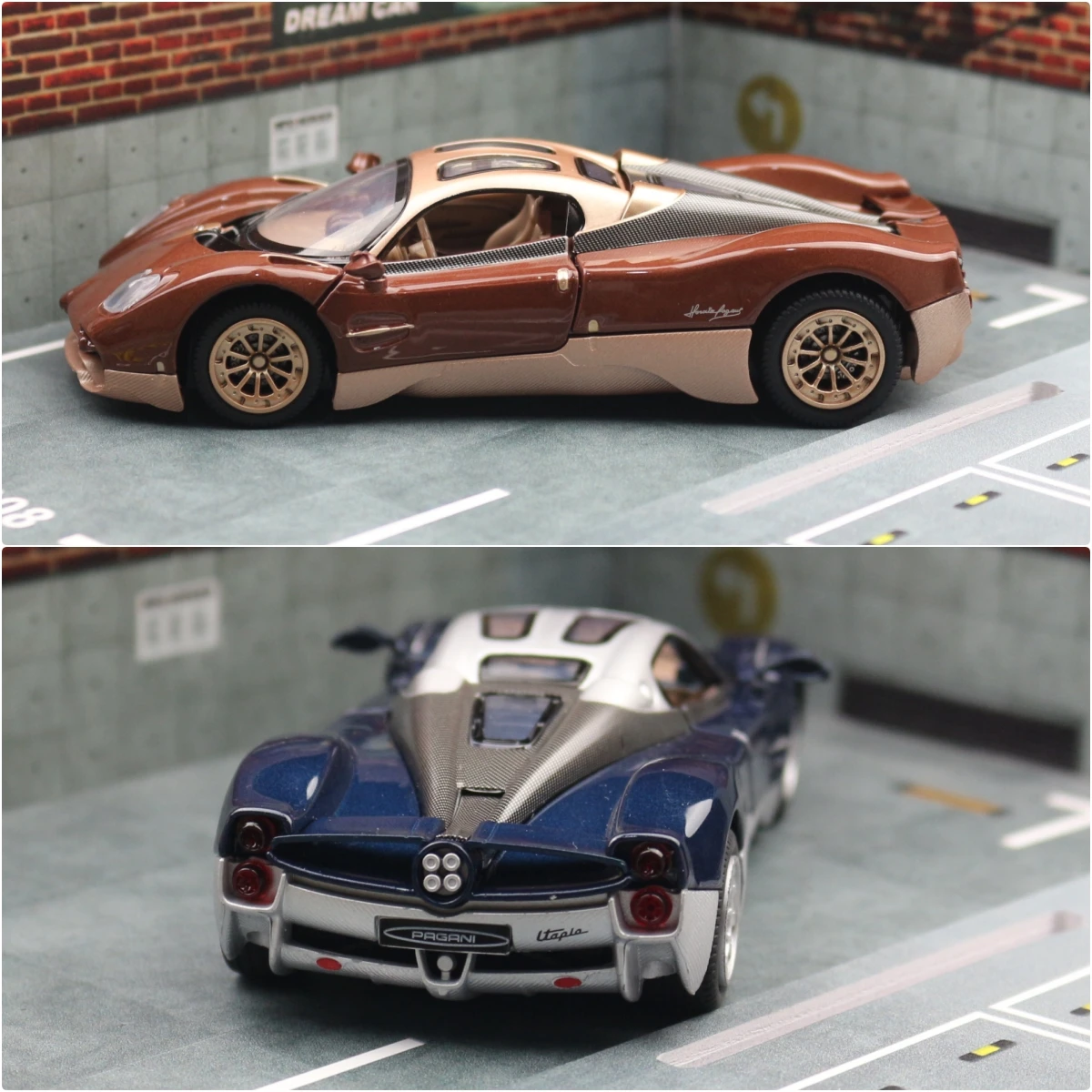Pagani Utopia Miniatura 1:32 Metal a Escala — imagen 5