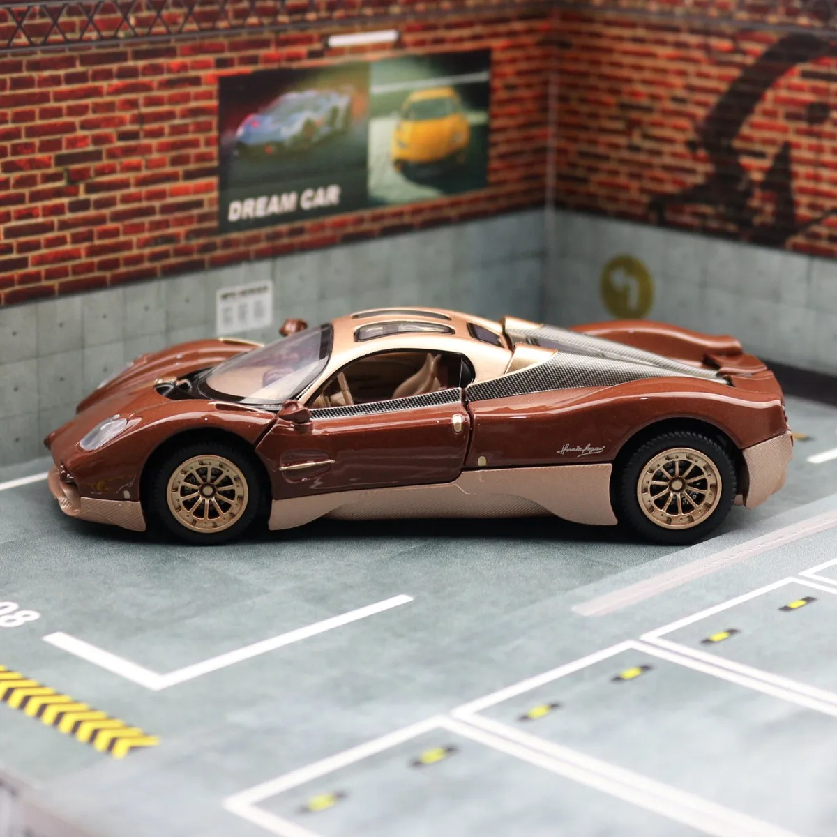 Pagani Utopia Miniatura 1:32 Metal a Escala — imagen 6