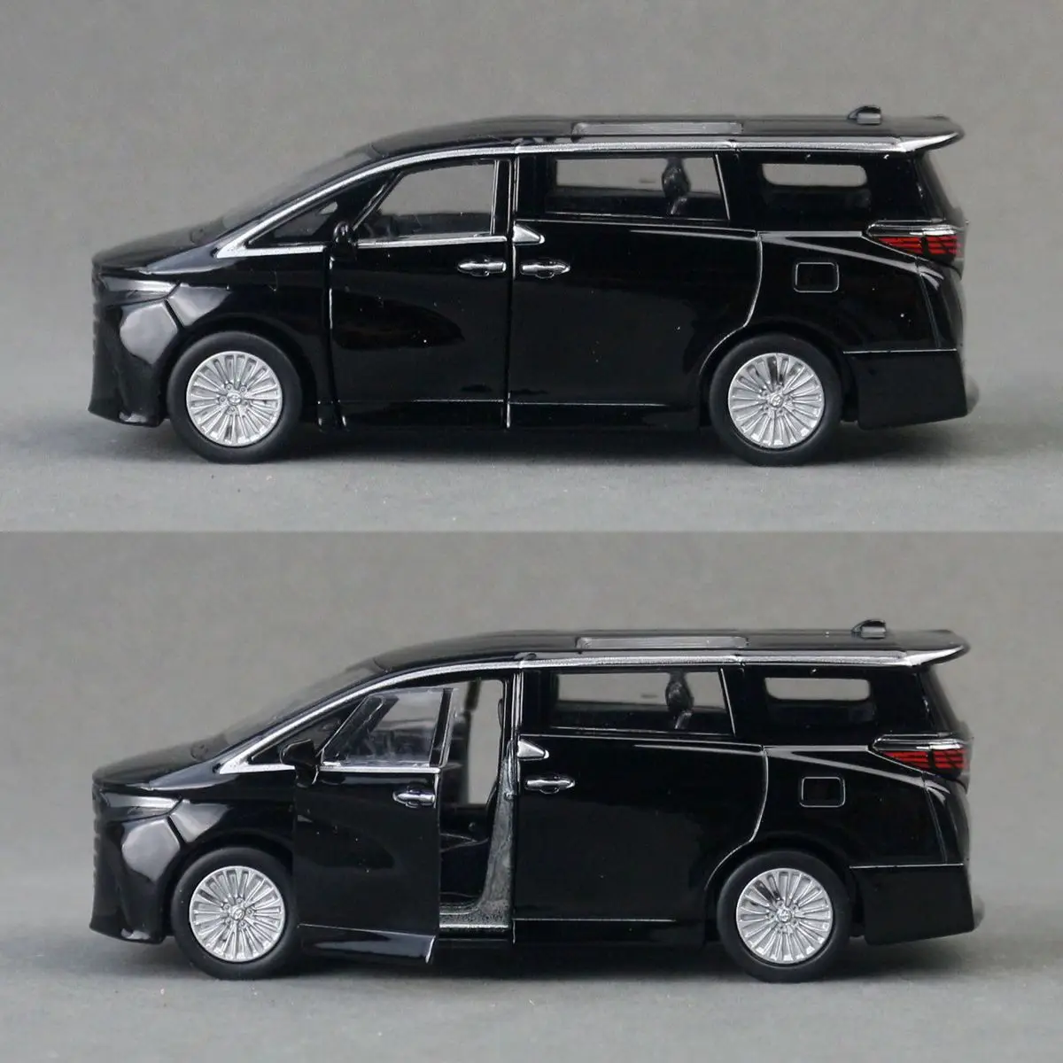 Welly Toyota Alphard MPV Escala 1:36 Negro — imagen 3