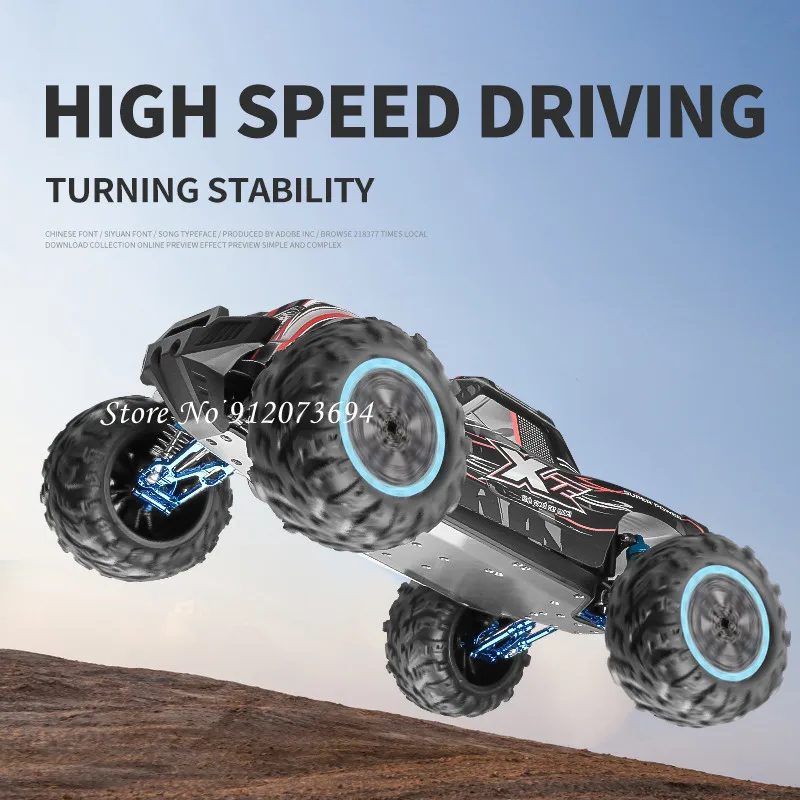 Carro RC 4x4 Brushless 1:10 Alta Velocidad — imagen 1