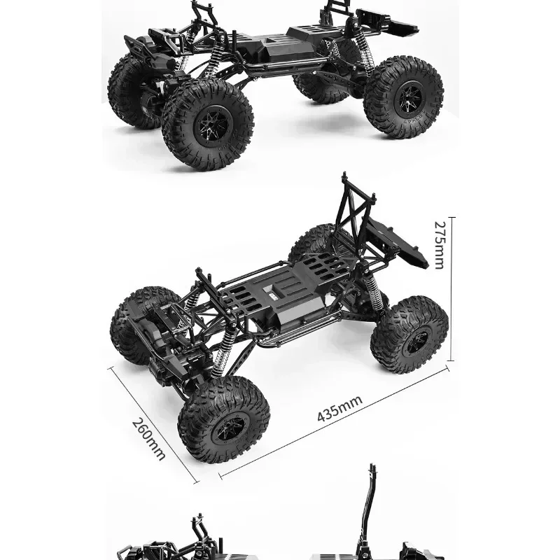 Crawler RC 4x4 1:10 con Luz LED — imagen 2