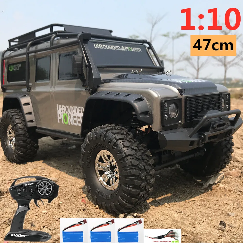 Carro RC Todoterreno 4WD Escala 1:10 con Amortiguadores