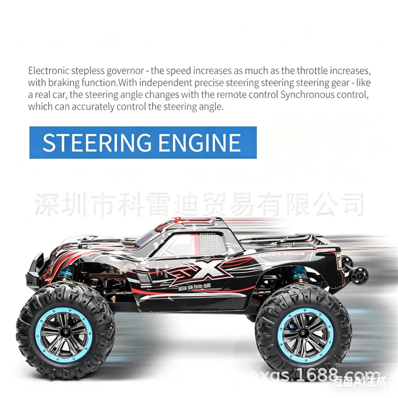 Coche RC F21A Metálico 4x4 Alta Velocidad — imagen 2
