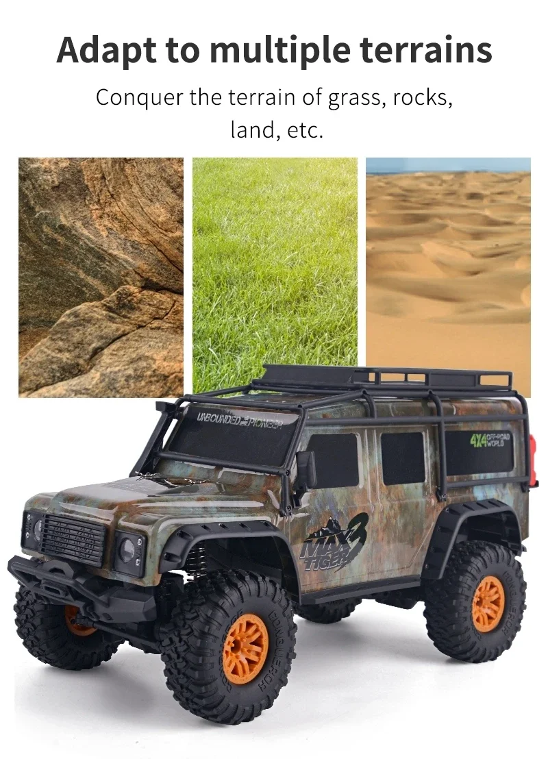 Coche RC Todoterreno 4x4 Escala 1:10 — imagen 2