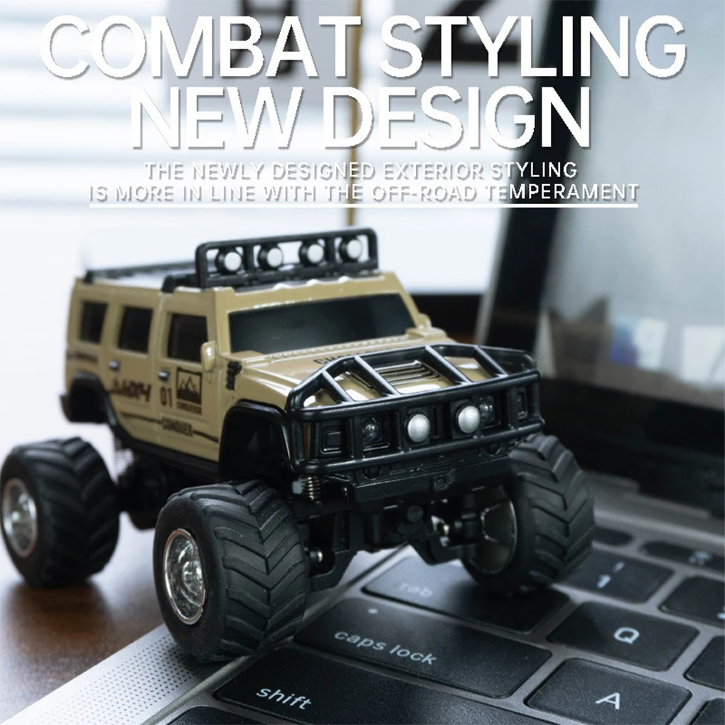 Mini Carro RC 1:64 Todoterreno 2.4G — imagen 3