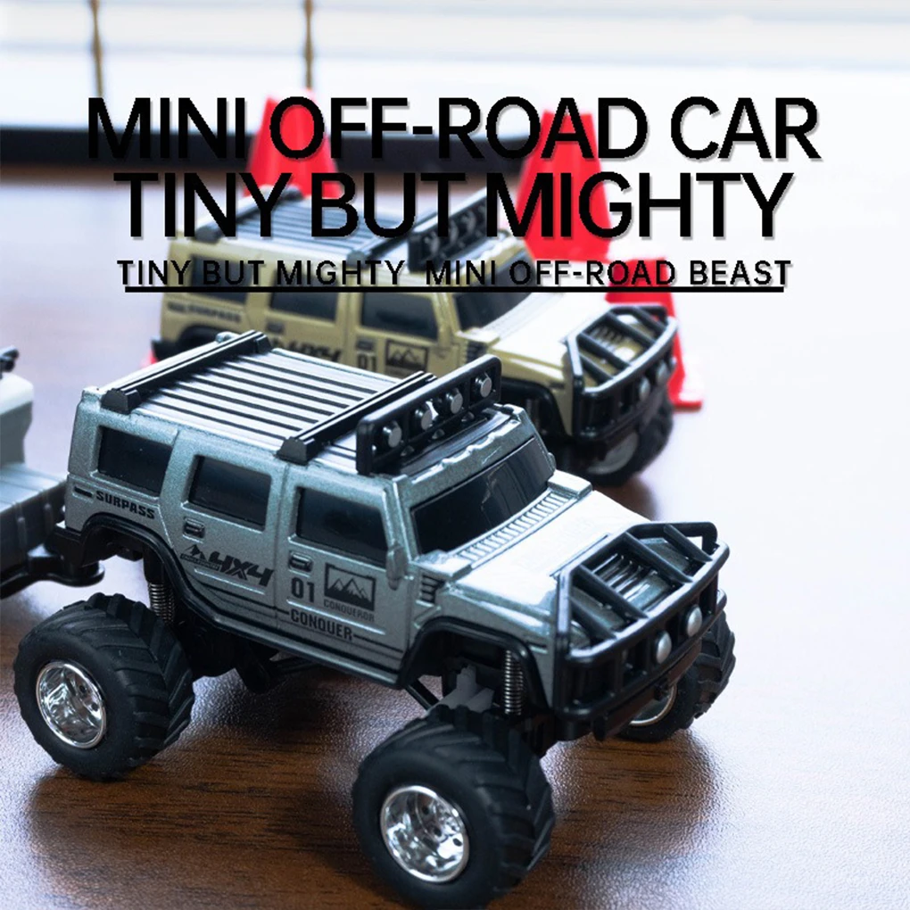 Mini Carro RC 1:64 Todoterreno 2.4G — imagen 4