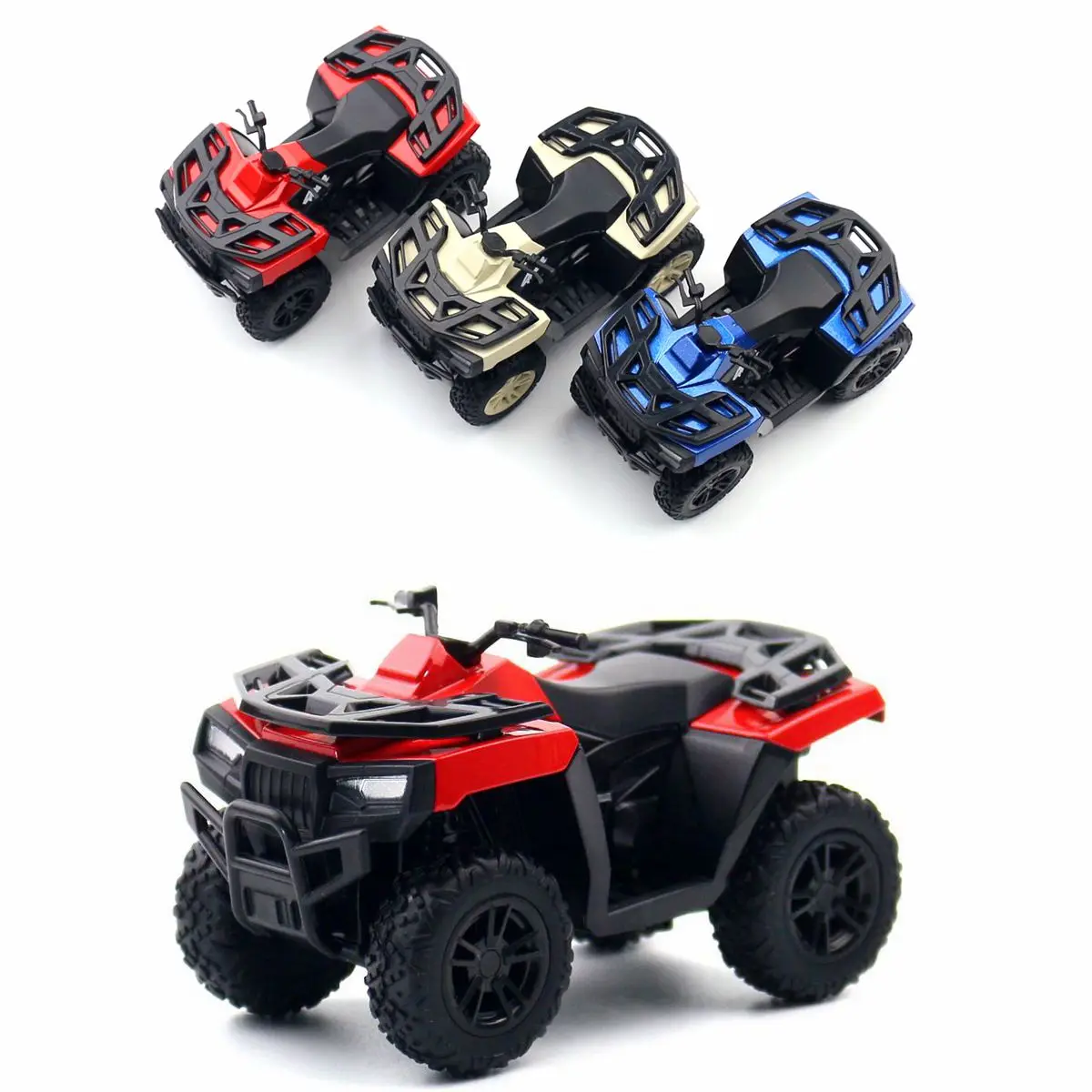 RMZ Miniatura ATV Todoterreno Escala Metal — imagen 1