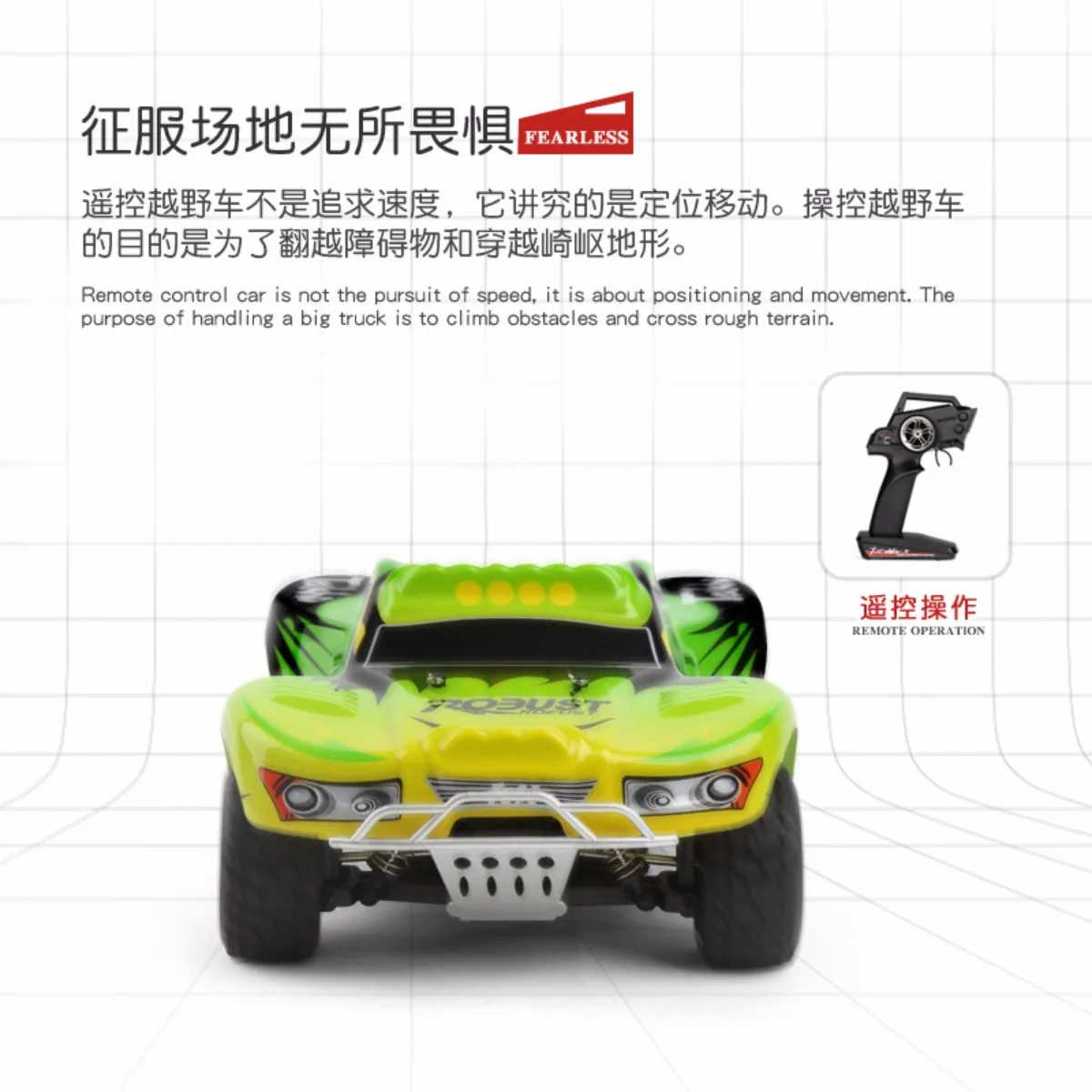 Carro Todoterreno RC 4x4 Escala 1:18 — imagen 4