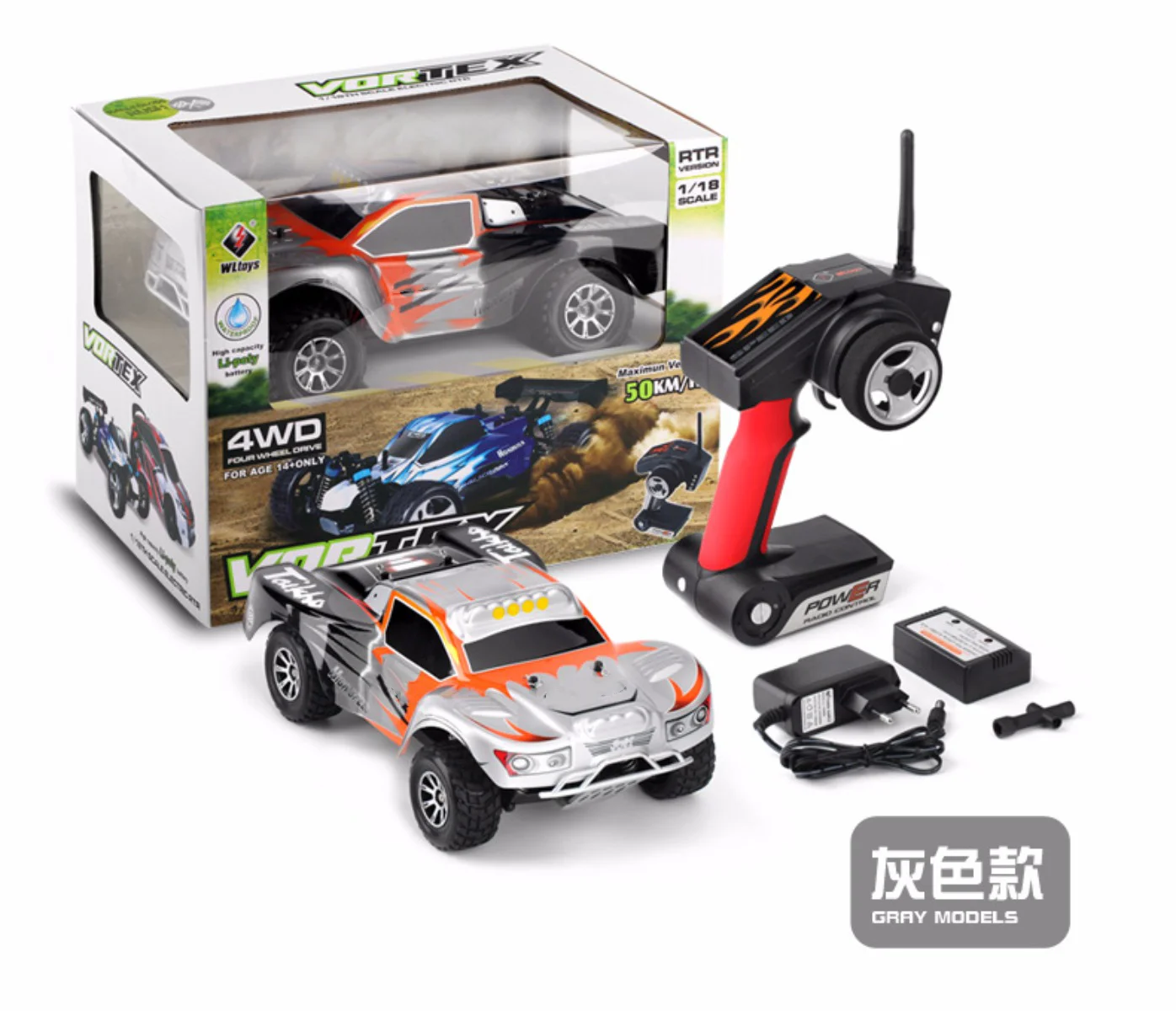 Carro Todoterreno RC 4x4 Escala 1:18 — imagen 6