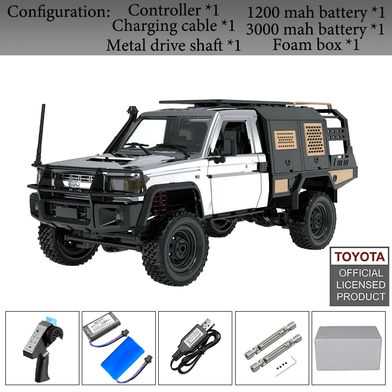 MN82S 4x4 Buggy Escalador RC con Luz LED — imagen 1