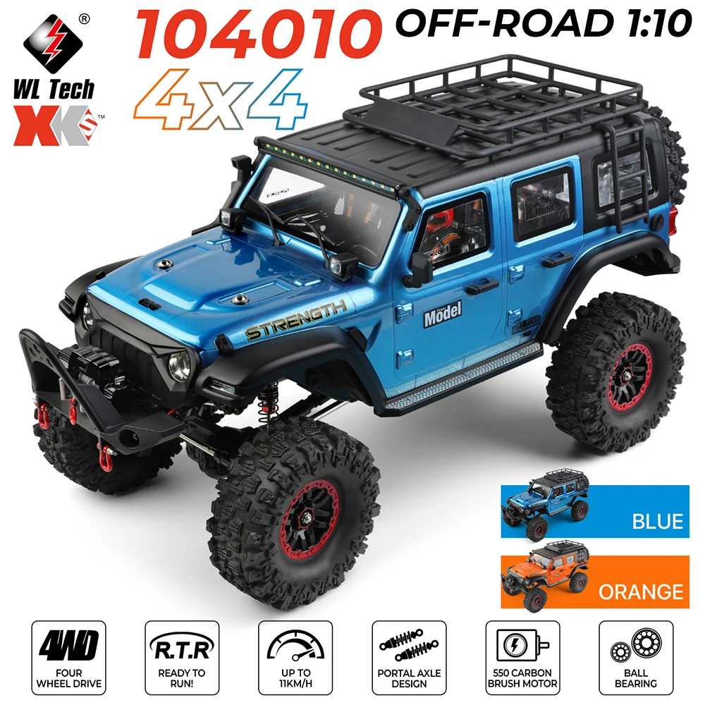 WLtoys 104010 1:10 RC 4WD Todoterreno — imagen 1