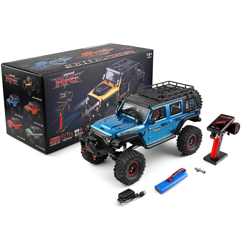 WLtoys 104010 1:10 RC 4WD Todoterreno — imagen 2