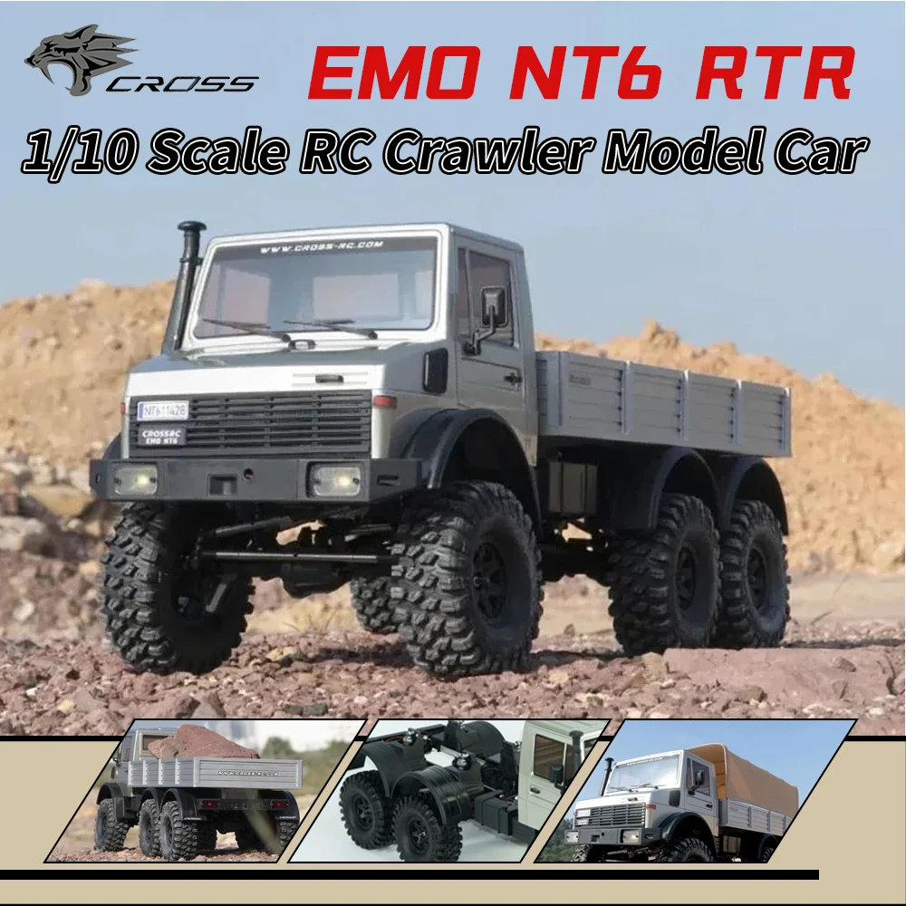 Cross RC EMO NT6 6x6 RTR 1:10 Todoterreno