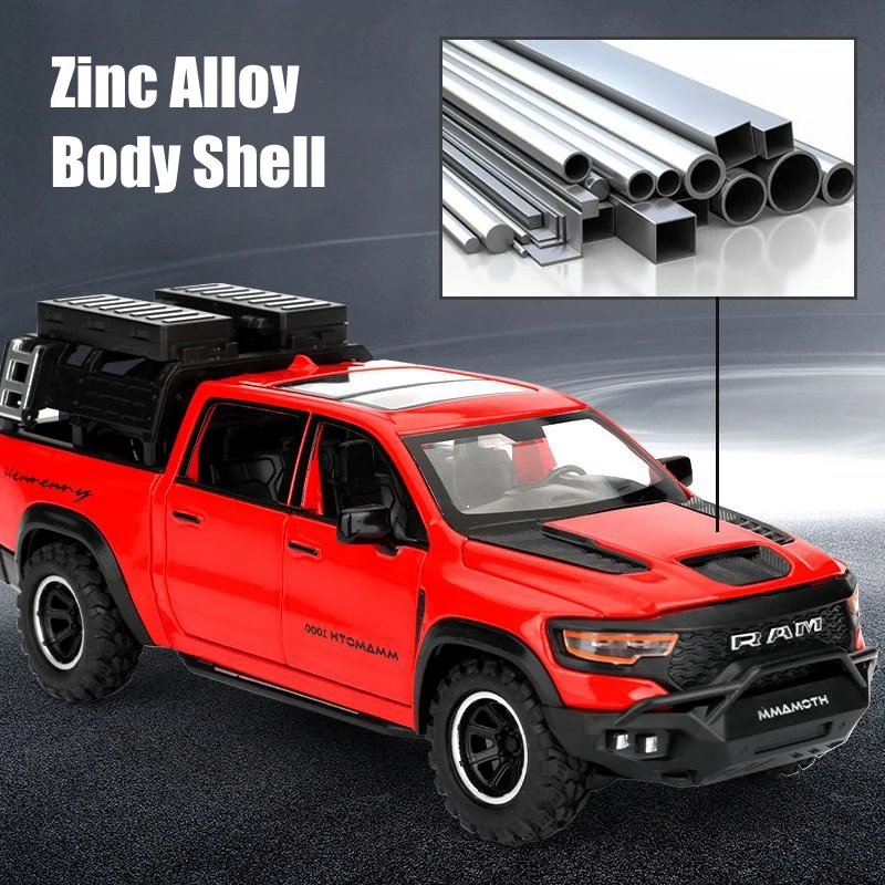 Dodge RAM Mammoth Miniatura Metal Escala 1:32 — imagen 3