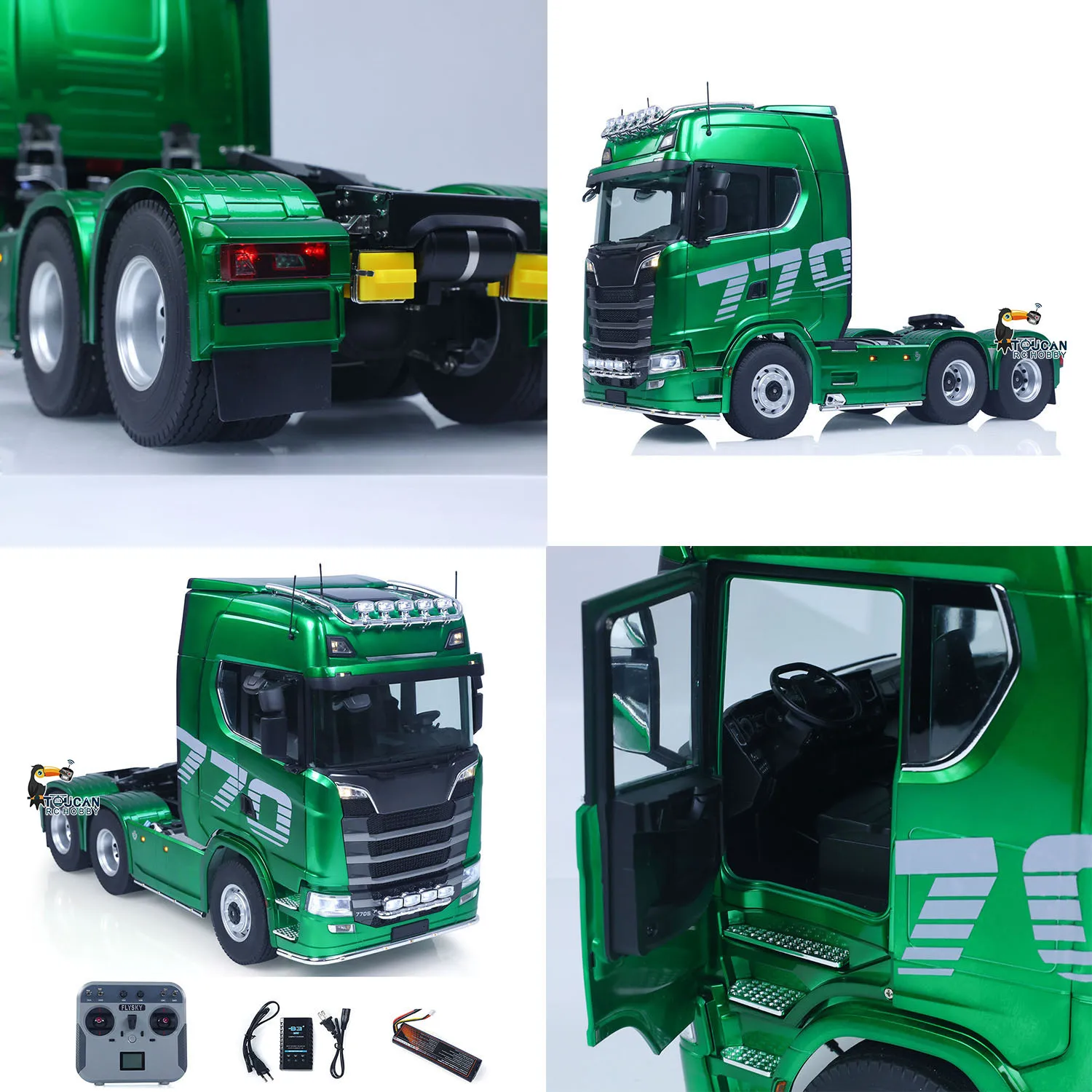 Kabolite SC770S 6x6 Camión Tractor 1:14 RTR — imagen 1