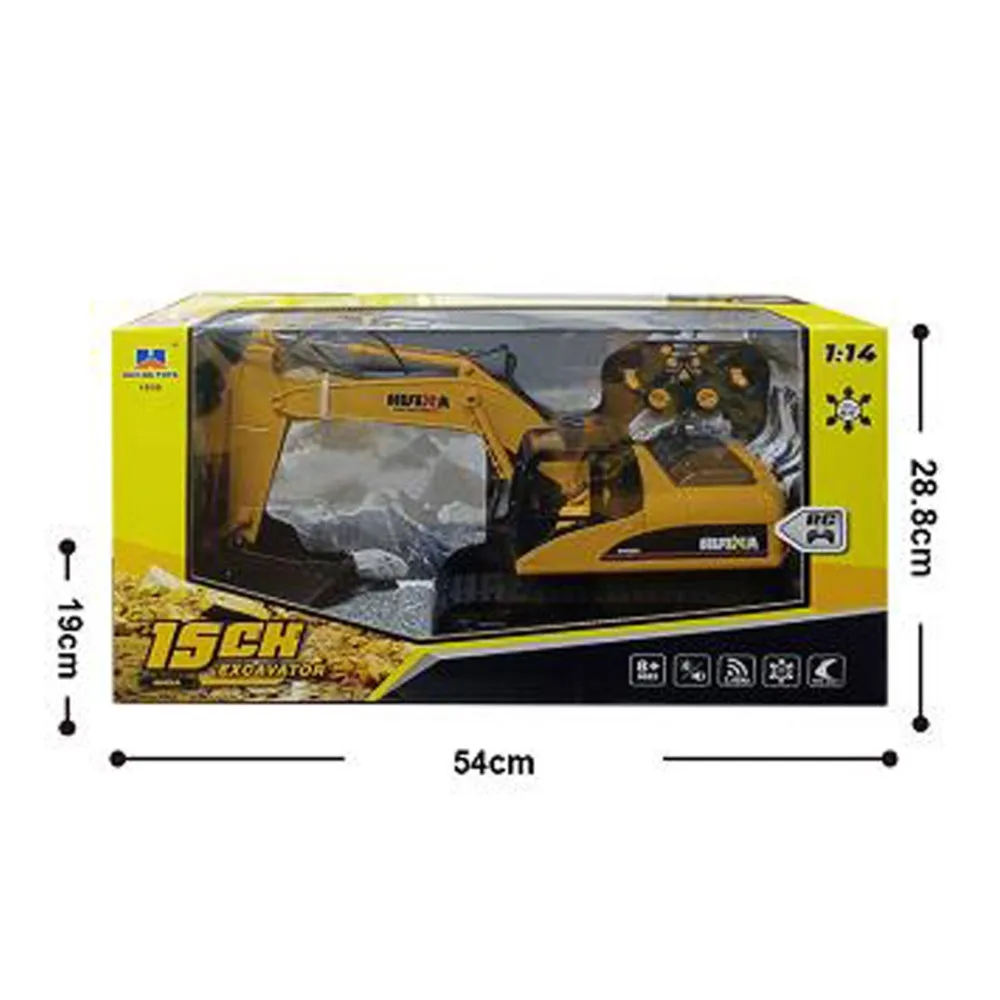 Huina 1535 Excavadora RC 1:14 — imagen 2