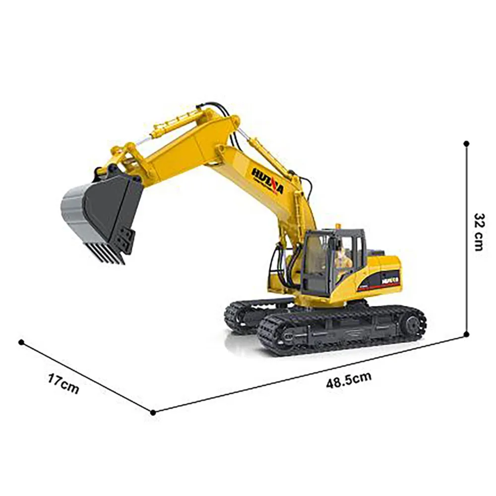 Huina 1535 Excavadora RC 1:14 — imagen 4