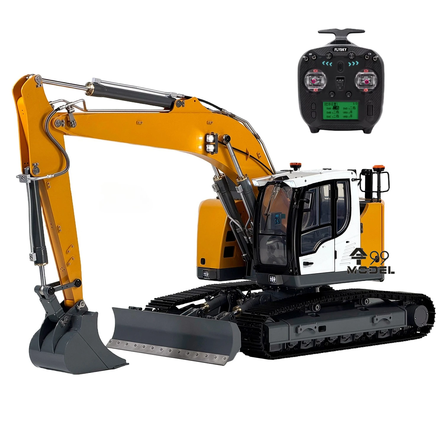 Excavadora Hidráulica RC 926 Escala 1:14 Orugas Doble Bomba