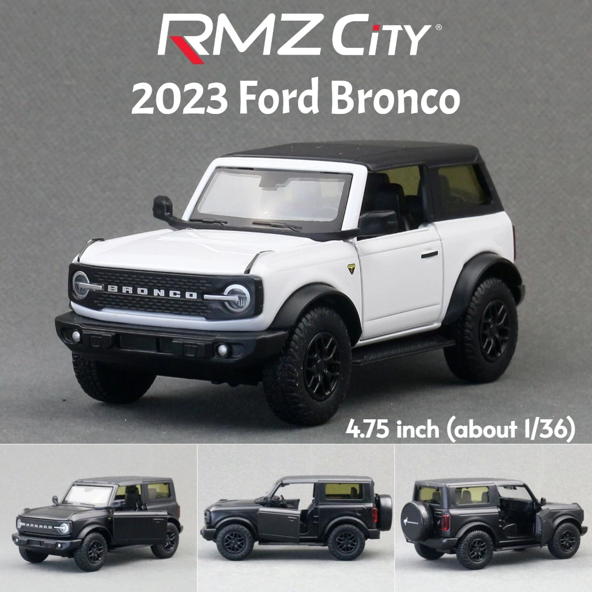 Ford Bronco Diecast 1:36 Miniatura de Colección — imagen 1