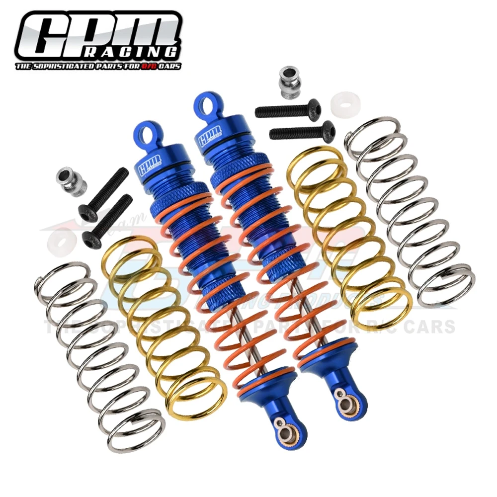 GPM Amortiguadores Traseros Aluminio Traxxas Slash 4X4 1/10