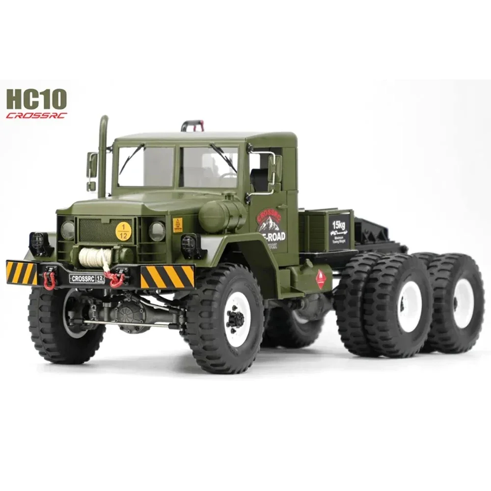 HC10 Camión Militar RC 10WD Escala 1/12