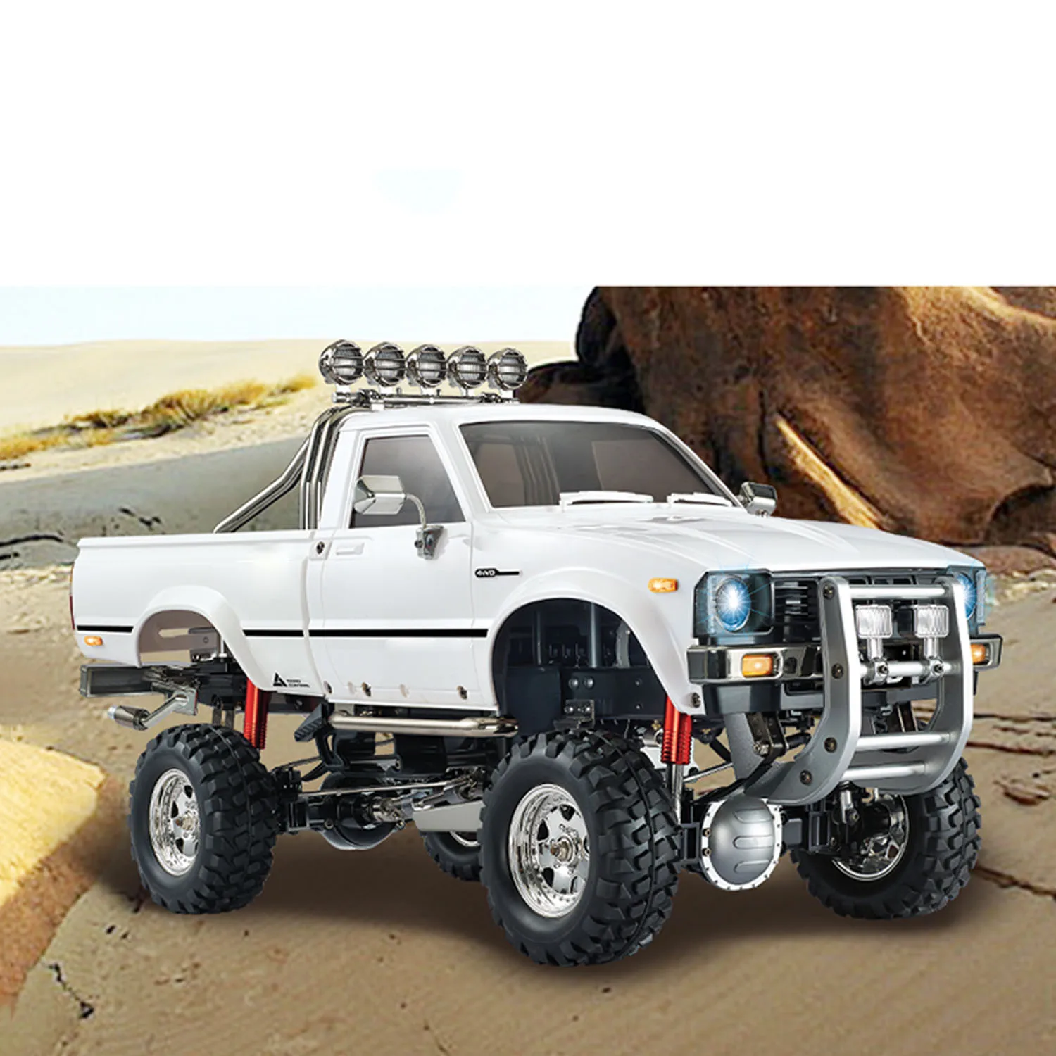 HG P409 1/10 Camioneta Rally 4x4 RC — imagen 2