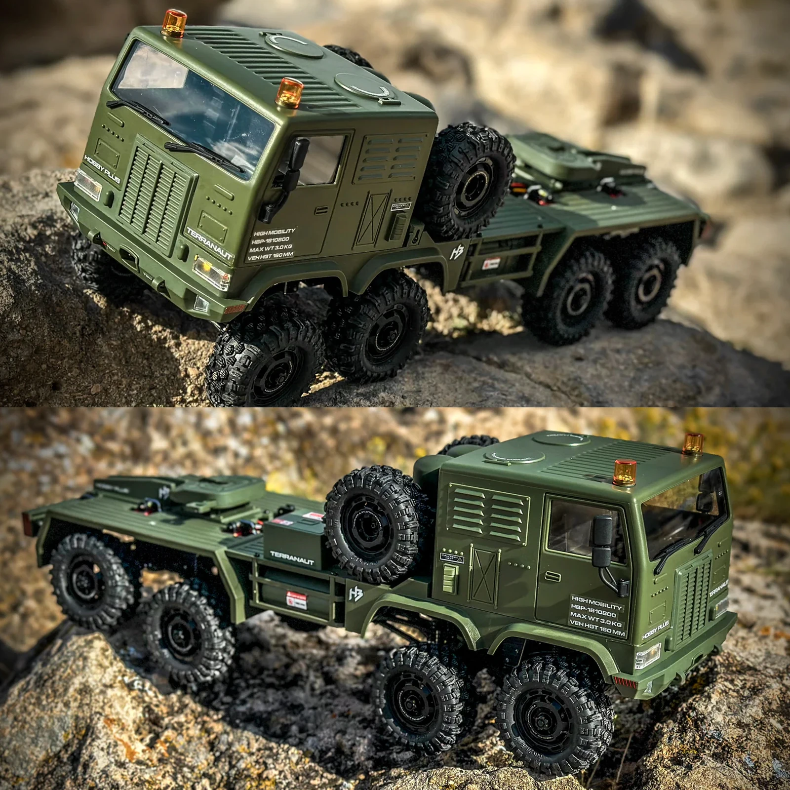 Hobby Plus CR18P Terranaut 8x8 1:18 RTR — imagen 2
