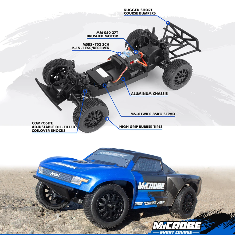 Maverick Microbe SC 1/24 Tracción 2WD — imagen 4