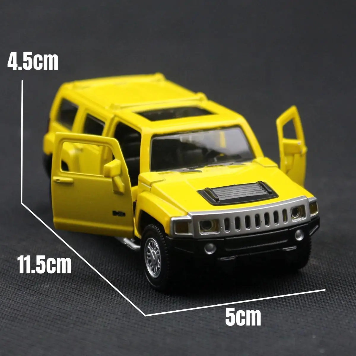 Hummer H3 Escala 1:43 Metal Fundido — imagen 6