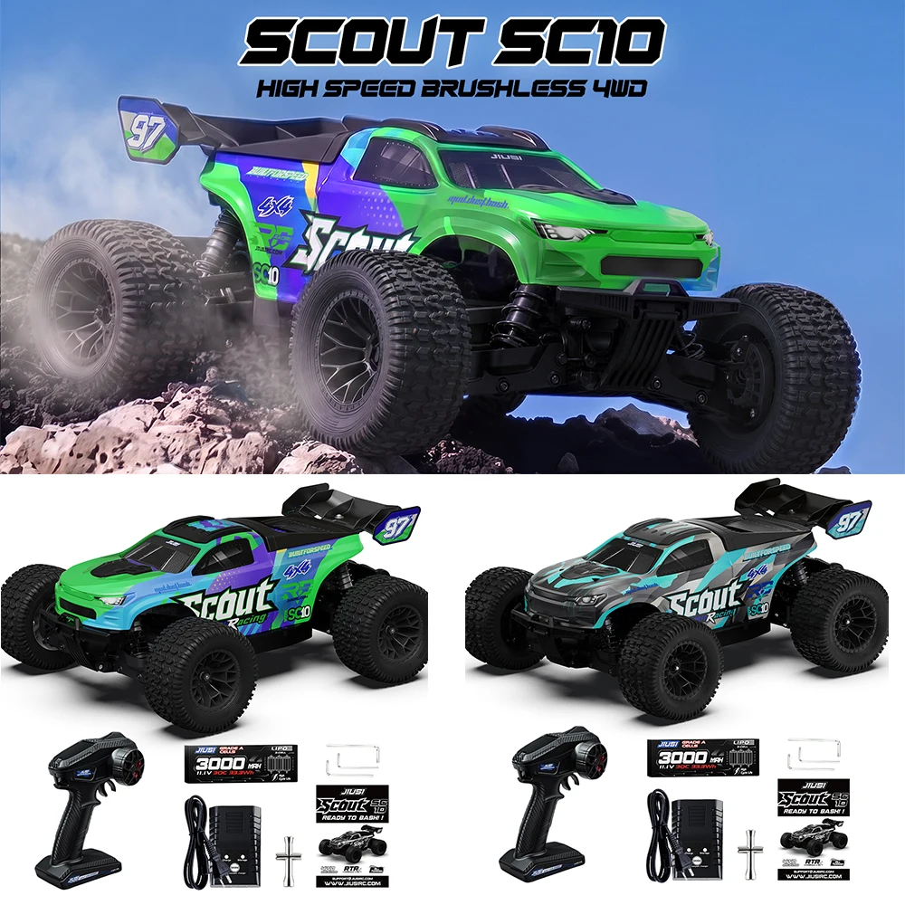 JIUSI SC10 1:10 4WD Brushless — imagen 1
